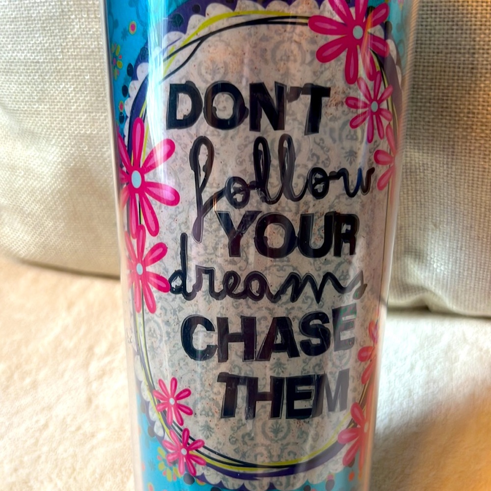 Natural Life Tumbler With Straw